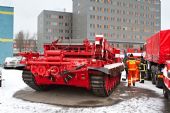 23.1.2014 - Praha ONJ, areál HZS SŽDC: VT 72B, příprava na slavnostní předání © Jiří Řechka