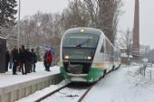 24.01.2014 - Varnsdorf-pivovar Kocour: VT 22 (642.322-1/642.822-0) VBG přijíždí jako Os 20915 Seifhennersdorf - Zittau © PhDr. Zbyněk Zlinský