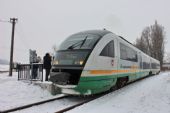 24.01.2014 - Varnsdorf-pivovar Kocour: VT 22 (642.322-1/642.822-0) VBG odjíždí jako Os 20915 Seifhennersdorf - Zittau © PhDr. Zbyněk Zlinský