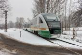 24.01.2014 - Varnsdorf-pivovar Kocour: VT 22 (642.322-1/642.822-0) VBG odjíždí jako Os 20915 Seifhennersdorf - Zittau © PhDr. Zbyněk Zlinský