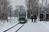 24.01.2014 - Varnsdorf-pivovar Kocour: VT 22 (642.322-1/642.822-0) VBG přijíždí jako Os 20916 Zittau - Seifhennersdorf © PhDr. Zbyněk Zlinský