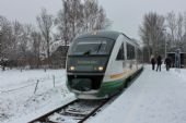 24.01.2014 - Varnsdorf-pivovar Kocour: VT 22 (642.322-1/642.822-0) VBG přijíždí jako Os 20916 Zittau - Seifhennersdorf © PhDr. Zbyněk Zlinský