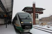 24.01.2014 - Zittau: VT 22 (642.322-1/642.822-0) VBG z Varnsdorfu mimořádně pokračuje jako Os 20919 Rybniště - Liberec © PhDr. Zbyněk Zlinský