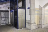 24.01.2014 - Liberec: jižní podchod - výtah k nástupištím 1 - 3 © PhDr. Zbyněk Zlinský