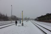 24.01.2014 - Hrádek nad Nisou: kolejiště směr Chotyně (Liberec) © PhDr. Zbyněk Zlinský