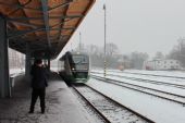 24.01.2014 - Hrádek nad Nisou: VT 07 (642.307-2/642.807-1) přijíždí jako Os 20911 Seifhennersdorf - Liberec © PhDr. Zbyněk Zlinský