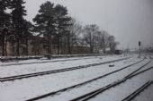 24.01.2014 - Zittau: úzkorozchodné koleje vedou do nádraží SOEG (foto z Os 20910) © PhDr. Zbyněk Zlinský