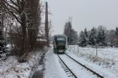 24.01.2014 - Varnsdorf-pivovar Kocour: VT 22 (642.322-1/642.822-0) odjíždí jako Os 20916 Zittau - Seifhennersdorf © PhDr. Zbyněk Zlinský