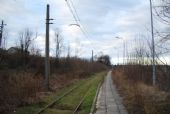 12.01.2014 - Goleszów: Koľajnice sa už pomaly strácajú v tráve © Lukáš Holeš