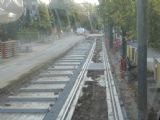 Brusel: rekonstruovaná tramvajová trať linky 39 na ulici Avenue Alfred Madoux/Madouxlaan u zastávky Rue au Boix/Bosstraat	7.10.2013	. © 	Jan Přikryl