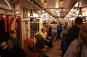 12.05.2012 - Budapešť, stará ''mitiščinská'' souprava metra © Ing. Martin Řezáč