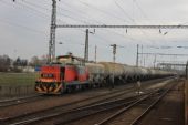 Dne 30.11.2013 se starala o přísun vlaků na neelektrizovanou vlečku lokomotiva 478 317 © Martin Kalousek
