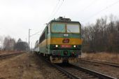 22.02.2014 - Týniště n.O.: 163.242-1 přiváží Os 5625 Hradec Králové hl.n. - Choceň © PhDr. Zbyněk Zlinský