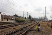 22.02.2014 - Týniště n.O.: odstavená 163.078-9 a přejezd P4024 © PhDr. Zbyněk Zlinský