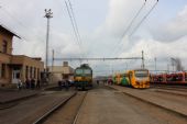 22.02.2014 - Týniště n.O.: 163.233-0 na Os 5631 Hradec Králové - Borohrádek a 814.006-3/914.006-2 jako Os 5149 Náchod - Doudleby n.O. © PhDr. Zbyněk Zlinský