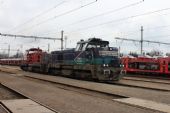 22.02.2014 - Týniště n.O.: projíždějící dvojice 741.701-7 + 741.707-4 CZ LOKO © PhDr. Zbyněk Zlinský