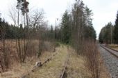 01.03.2014 - Týniště n.O., vlečka 4258 AČR: výkolejka S1 na odbočce do Semenářského závodu LČR © PhDr. Zbyněk Zlinský