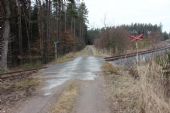 01.03.2014 - Týniště n.O., vlečka 4258 AČR: přejezd P10561 © PhDr. Zbyněk Zlinský