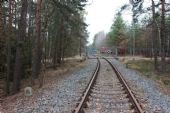 01.03.2014 - Týniště n.O., vlečka 4258 AČR: km 2,3 před kolejovými vraty VZ 1337 © PhDr. Zbyněk Zlinský