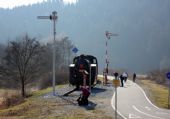 09.03.2014 - Lupěné: železniční skanzen pohledem z traťového tělesa © Radek Hořínek