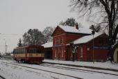 810 055-4 v cieli svojej cesty, Hradec nad Moravicí, 19.1.2013 © Kamil Korecz