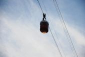 24.02.2014 - Barcelona: kabinka lanovky Teleférico del Puerto © Lukáš Uhlíř