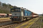 19.4.2014 - Stanice Lužná u Rakovníka: 750.707/89-29 221, R 1230 © Jiří Řechka