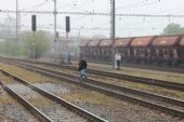 26.04.2014 - Lysá nad Labem: šotouši čekají na odjezd první ''žabotlamy'' do Milovic (foto z Os 25619) © PhDr. Zbyněk Zlinský