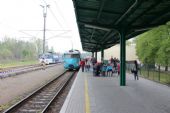 26.04.2014 - Milovice: 451.025-1/451.026-9 jako Os 25621 Lysá n.L. - Milovice, vlevo 451.095-4/451.096-2 © PhDr. Zbyněk Zlinský