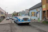 26.04.2014 - Milovice: autobus Š 706 RTO Cabrio (3A3 4034) na lince 432 k parku Mirakulum © PhDr. Zbyněk Zlinský