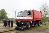 26.04.2014 - Milovice: ukázka vyprošťovací techniky HZS SŽDC © PhDr. Zbyněk Zlinský