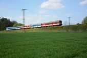 17.04.2014 - úsek Babice u Šternberka - Mladějovice: 843.020, Os13723 © Radek Hořínek