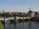Basel, most Mittlere Brücke přes Rýn, 10.4.2014 ©Jiří Mazal