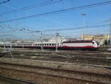 Milano Centrale, lokomotiva ř. E.402B, 10.4.2014 ©Jiří Mazal