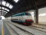 Milano Centrale, lokomotiva ř. E.444, 11.4.2014 ©Jiří Mazal