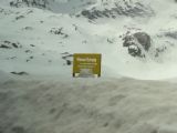Úsek Ospizio Bernina-Bernina Lagalb, rozvodí Jaderského a Černého moře, 12.4.2014 ©Jiří Mazal