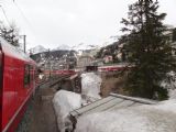 Vjezd do St. Moritz od Pontresiny, 12.4.2014 ©Jiří Mazal