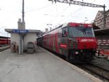 St. Moritz, lokomotiva ř. Ge 4/4 III 642, 12.4.2014 ©Jiří Mazal