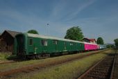 22.05.2014 - Broumov, D 55 54 93-20 007-8, výstavní vůz Václava Simbartla © Václav Vyskočil