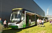 7.6.2014 - Škoda Plzeň: Vyrobená tramvaj pro maďarský Miskolc © Jiří Řechka