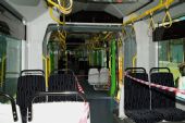 7.6.2014 - Škoda Plzeň: Interiér maďarské tramvaje © Jiří Řechka