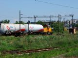 13.07.2014 - Belehrad: dízlový rušeň radu 621 z CZ LOKO s cisternovými vagónmi © Bc. Martin Grendel