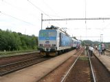 24.07.2014 - Světlá nad Sázavou: 363 160-3 + Bdmtee + BDmsee jako vlak 5910 © Luděk Šimek