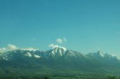 30.4.2014 - Štrba: Pohľad na vrcholky Tatier © Ondrej Krajňák