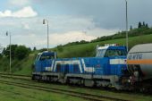 30.4.2014 - Horná Štubňa: Nákladný vlak © Ondrej Krajňák