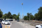 11.06.2014 - Figueres: trať směr Vilajuïga (Portbou) z Carrer del Port de la Selva © PhDr. Zbyněk Zlinský