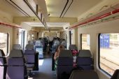 11.06.2014 - Figueres: interiér vozu 9-447-149-6 na vlaku Figueres - L'Hospitalet de Llobregat © PhDr. Zbyněk Zlinský