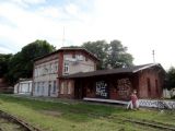 Koszalin, budova úzkorozchodného nádraží, 10.8.2014 © Jiří Mazal