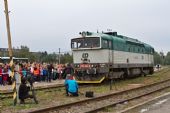 19.9.2014 - Žďár nad Sázavou: Střet lokomotivy s osobou při kraji kolejiště © Jiří Řechka