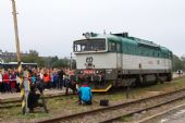 19.9.2014 - Žďár nad Sázavou: Střet lokomotivy s osobou při kraji kolejiště © Jiří Řechka